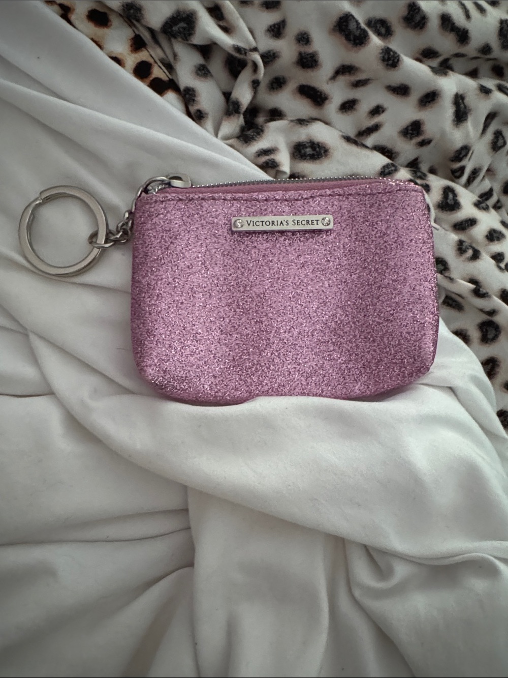 New Victoria's Secret Pink Keychain Card Holder